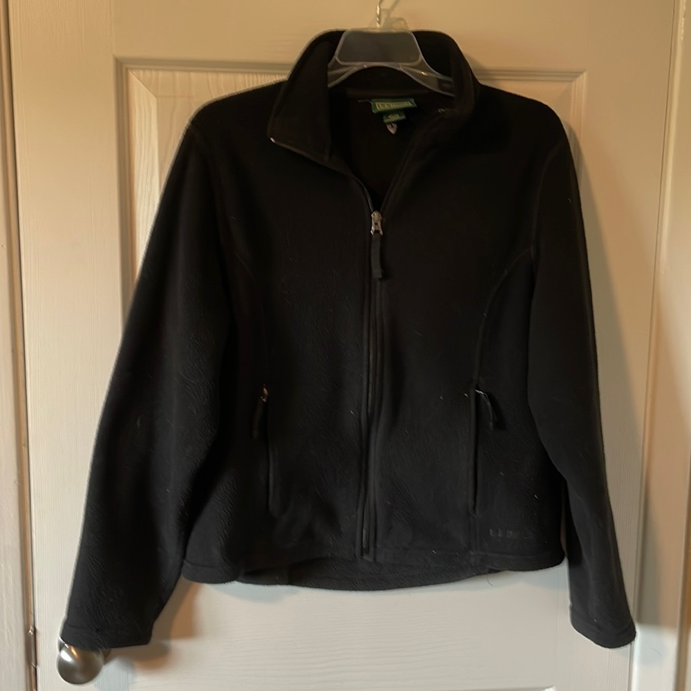 LLBean fleece jacket size M